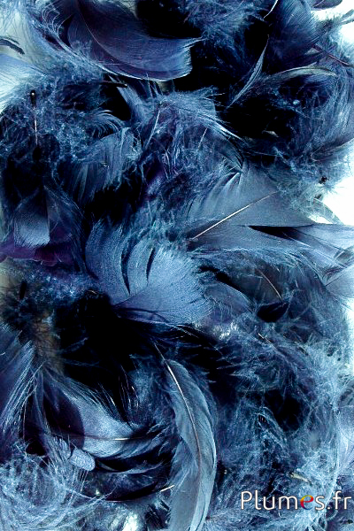 Oie - 4-6 cm - bleu nuit